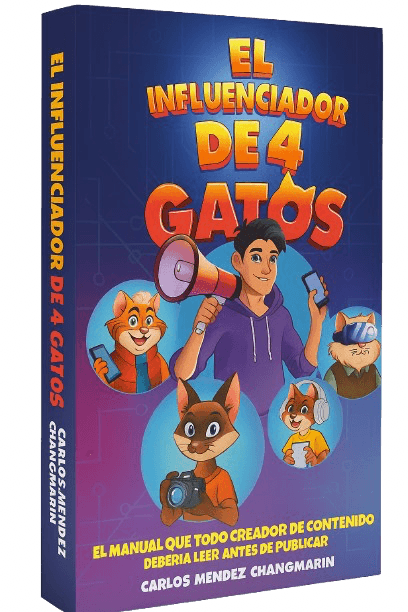 Libro El Influenciador de 4 Gatos